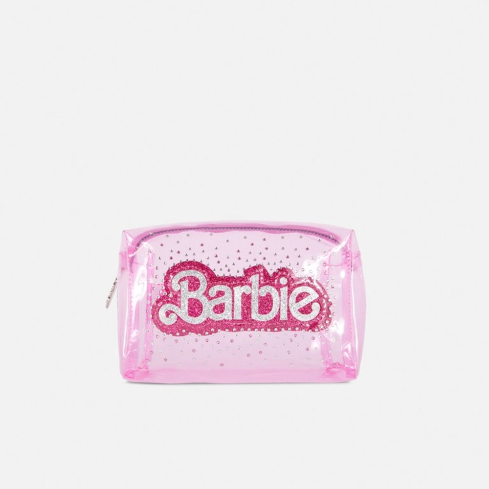 Barbie The Movie Rhinestone Makeup Bag - Picture 1 of 3